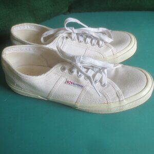 Superga Cotton Canvas Sneakers 2750 Cotu Classics - Size 7 Men/Size 8.5 Women